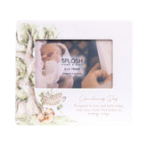 Tiny Wonders Gender-Neutral Ceramic Baby Photo Frame